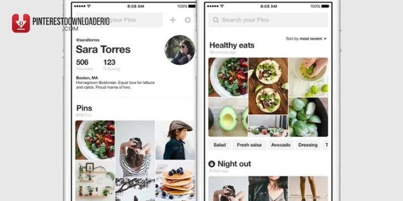 Quy trình đăng ảnh lên Pinterest trên điện thoại